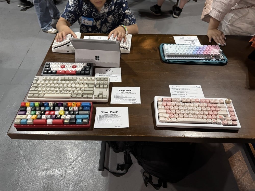 Image of a keyboard meetup